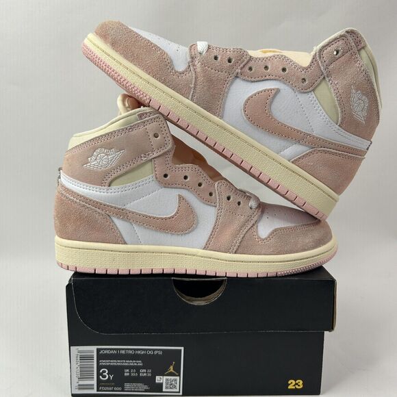 Air Jordan Other - Nike Shoes Air Jordan Air Jordan 1 Retro High OG PS “Washed Pink” 2024
